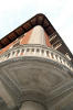 Dettaglio delo stabile Liberty in via Di Nanni 20