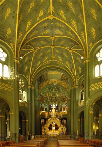 Chiesa del Sacro Cuore di Maria, dell'architetto Ceppi, in via Morgari 9
