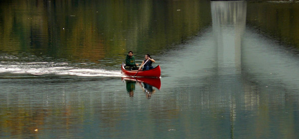 Breaking a dream sul Ponte di Corso Belgio