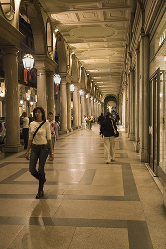 I portici di Via Roma