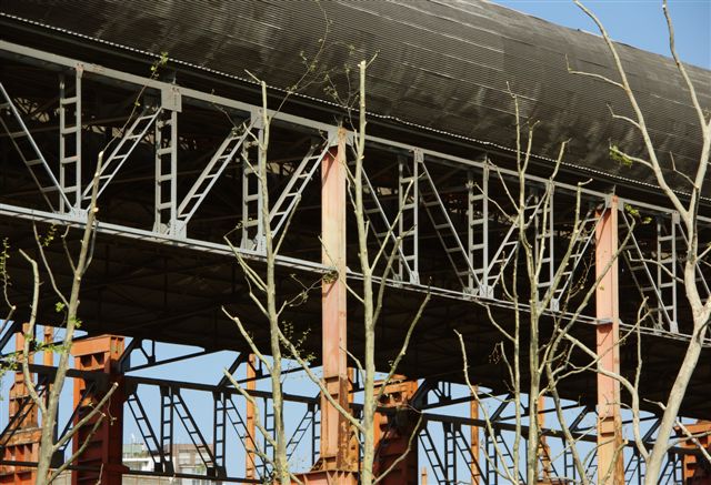 Gli ex stabilimenti Teksid in corso Mortara