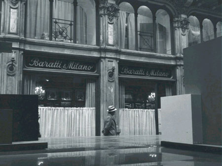 La storica caffetteria Baratti & Milano alla galleria Subalpina