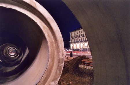 Lavori in piazza Vittorio