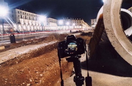 Lavori in piazza Vittorio