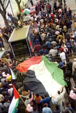 Corteo per la pace in Palestina