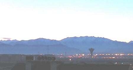 Tramonto su Mirafiori