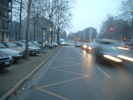 Traffico frenetico