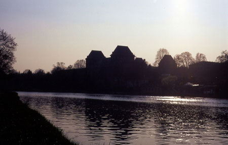Silhouette del castello del Valentino