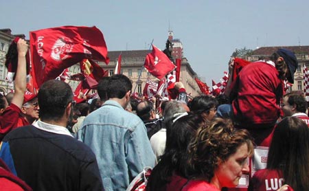 4 maggio 2003: la marcia dell'orgoglio granata