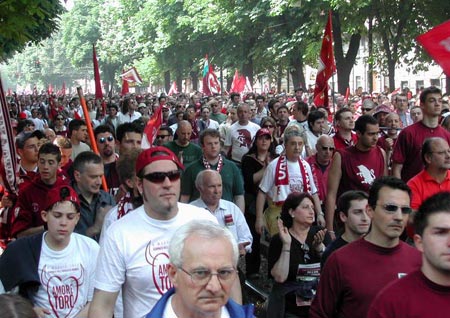 4 maggio 2003: la marcia dell'orgoglio granata