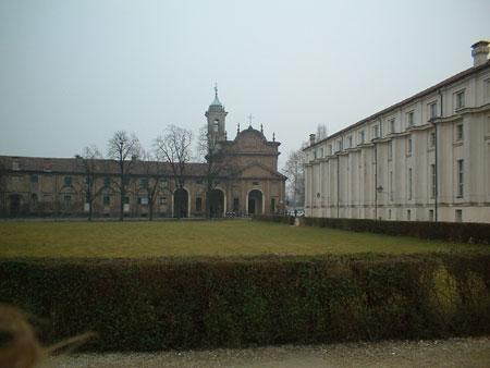 Stupinigi, particolare della palazzina di caccia