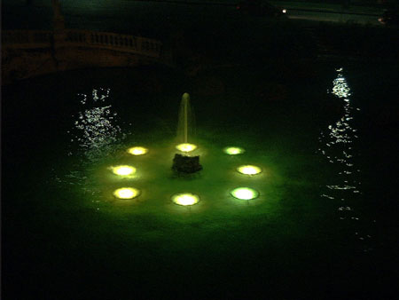 Particolare della fontana dei 12 mesi