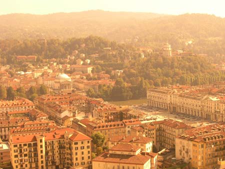 Panorama dalla Mole, verso piazza Vittorio