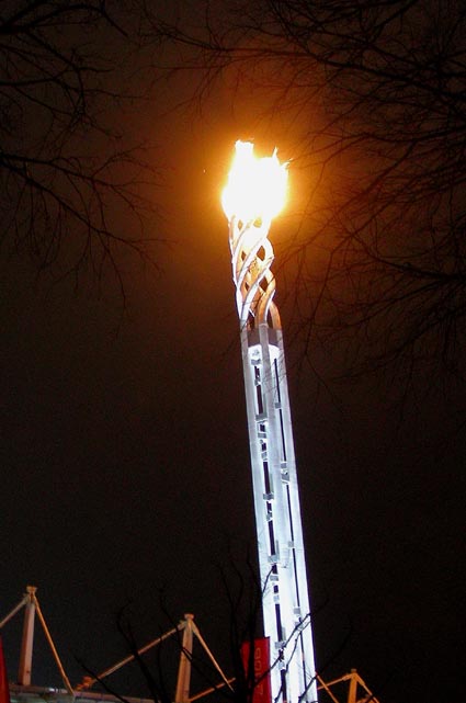 Quando bruciava la fiamma olimpica