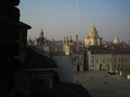 Tra cupole e comignoli, da Palazzo Madama
