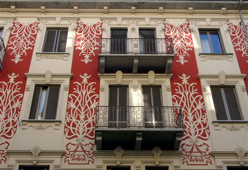 Via Lombroso, Liberty a Torino