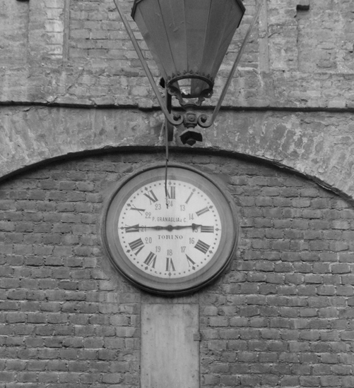 Cavallerizza, l'orologio