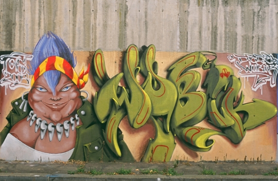 Murales in via Osasco