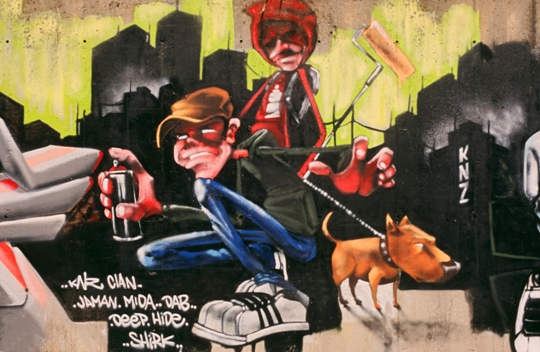 Murales in Via Osasco